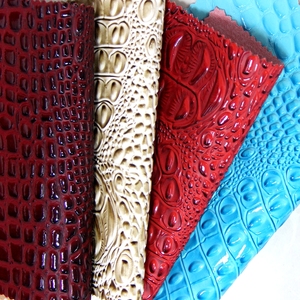 Pvc in pelle sintetica con In Rilievo del modello del <span class=keywords><strong>coccodrillo</strong></span> per <span class=keywords><strong>il</strong></span> sacchetto di utilizzo - Product Image 5