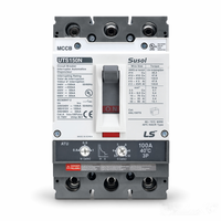 Disjoncteur à boîtier moulé LS ELECTRIC Susol UTS150N MCCB 2P 3P 100A 65kA 240V AC 489 CSA NOM IEC 60947-2 Stock d'usine