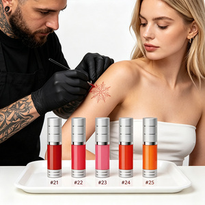 Pigmento vegetal semipermanente anti-gris para cejas, labios y ojos, efecto niebla suave, uniforme, brillante, limpio, pos-color, en tonos fríos y cálidos, multi-set. - Product Image 2