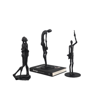 Scultura Moderna in <span class=keywords><strong>Ghisa</strong></span> con Figure Geometriche Astratte, Modello Tematico 1176 per Corridoio, Soggiorno, Hotel e Arredamento Casa - Product Image 1