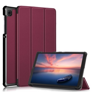 NET-CAS Personnalisable Magnétique Flip Cas de Couverture Pour Samsung <span class=keywords><strong>Galaxy</strong></span> <span class=keywords><strong>Tab</strong></span> <span class=keywords><strong>A7</strong></span> lite 8.7 pouces SM-T220 T225 Trifold Stand Tablet Shell - Product Image 1