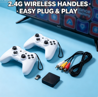 TV ve PC için Kablosuz Çift Kişilik Dans Matı, AR Kameralı 3D Hareket Algılayıcı Oyun, HDMI/AV Arayüzü, Evde Fitness Yoga