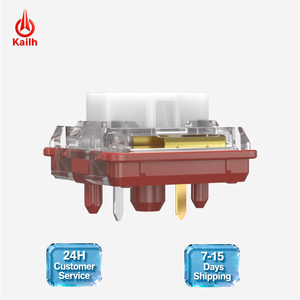 สวิตช์ Kailh Choc สีขาว แบบ Low Profile Clicky แรงกด 50gf ระยะการตอบสนอง 1.3 มม. แบบ 3 พิน SMD RGB สำหรับคีย์บอร์ดแบบกลไกบางเฉียบ - Product Image 4
