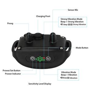 <span class=keywords><strong>Collar</strong></span> de ladridos más nuevo de 2025, <span class=keywords><strong>Collar</strong></span> de entrenamiento de perros resistente al agua con vibración recargable para perros pequeños y medianos - Product Image 3