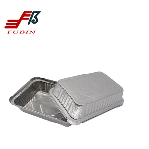 Caja de papel de aluminio pescado asado a la parrilla caja de barbacoa disponible berenjena a la parrilla - Product Image 1