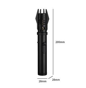 KL-002 Powerful Red Flame Zinc Alloy Torch Lighter Adjustable Rotatable Jet Flame Long <b>Pen</b> Refillable Eco-Friendly for Camping - Product Image 4