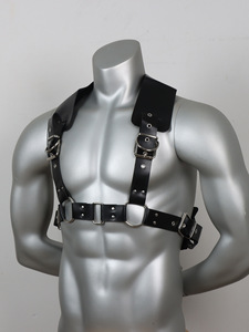 Imbracatura in <span class=keywords><strong>pelle</strong></span> da <span class=keywords><strong>uomo</strong></span> regolabile - Product Image 5