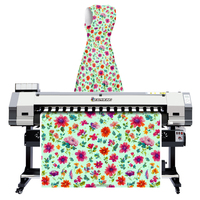 Imprimante à sublimation grand format Graphking 1,8 m (6 pieds) pour impression large, transfert thermique, machine à découper pour maillots et t-shirts