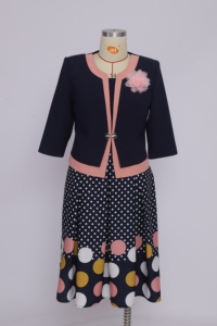 Trajes de Iglesia para Mujer de Talla Grande, Venta al por Mayor en China, Conjunto de Dos Piezas con Logotipo Personalizado - Product Image 5