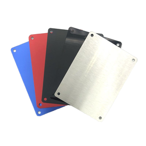 بيع بالجملة دبوس طية صدر من الألومنيوم الصلب المقاوم للصدأ بأكسيد قابل للتخصيص بطاقات الأعمال ، وتصنيع المعادن - Product Image 1