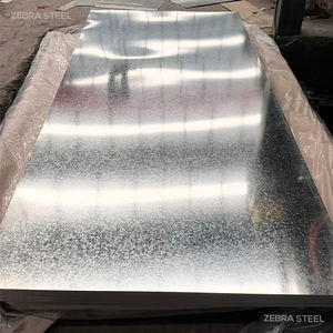 Tôles d'<span class=keywords><strong>acier</strong></span> galvanisé à revêtement de zinc personnalisées, à paillettes régulières Z30-Z275, pour les industries des chemins de câbles - Product Image 2