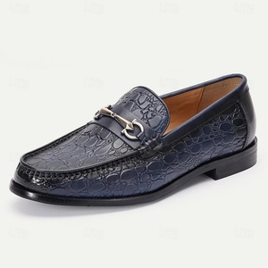 Mocasines de Cuero Genuino para Hombre, Transpirables, Estilo Británico, Suela Suave, Zapatos Casuales Versátiles para Exportación - Product Image 2