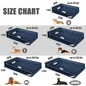 Coussin <span class=keywords><strong>de</strong></span> voyage pour <span class=keywords><strong>chien</strong></span> imperméable rectangulaire, canapé orthopédique en mousse, <span class=keywords><strong>lit</strong></span> <span class=keywords><strong>de</strong></span> camping - Product Image 4