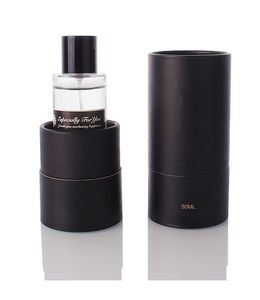 Cilindro de alta calidad vacío transparente OEM vidrio 30ml 50ml 100mL botella de Perfume con caja de regalo - Product Image 1