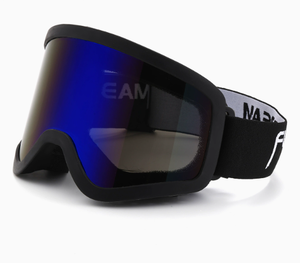 Venta al por Mayor a Bajo Precio de Gafas de Esquí Unisex con Lentes de PC y Bandas Elásticas Ajustables para Evitar la Ceguera por Nieve - Product Image 2