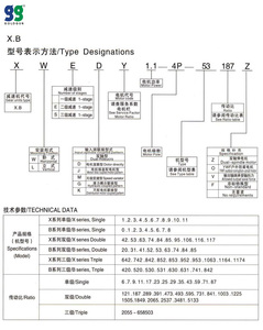 B Series cycloid Pinwheel Gear Reducer cycloid ổ đĩa hộp số <span class=keywords><strong>cycloidal</strong></span> hộp số - Product Image 4