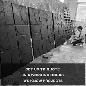 Arte Murale 3D Islamica Araba per Hotel 5 Stelle, Intagli in Legno con Texture Wabi Sabi per Progetti di Pittura - Product Image 5