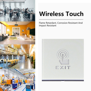 แรงดันสูงรอยขีดข่วนพลาสติก Led สัมผัสเซ็นเซอร์ปุ่มทางออกสำหรับสำนักงานบ้านโรงแรมระบบควบคุมการเข้าถึง - Product Image 4