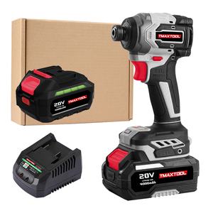 Tmaxtool 21V Lithium-ion Perceuse <span class=keywords><strong>Visseuse</strong></span> à Percussion Sans Balais - 230Nm Couple Max Sans Fil - Product Image 1
