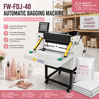 Machine d'emballage automatique pour produits de beauté |   Emballage de courrier polyvalent haute vitesse pour les commandes de cosmétiques et de soins de la peau