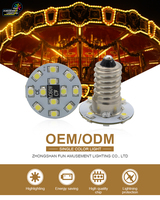 Usine Directe En Gros Pièces Authentiques Fun Attraction E14 LED Cabochon Lumière Fairground Amusement Lampe