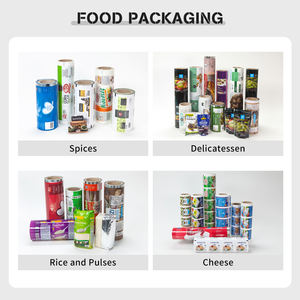Rollo de película de plástico de grado alimenticio personalizado para especias <span class=keywords><strong>dulces</strong></span> <span class=keywords><strong>Delicatessen</strong></span> arroz pulsos queso bolsita paquete embalaje rollo de película - Product Image 4