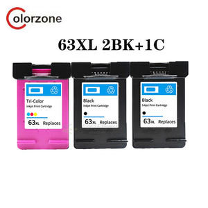 Nouvelle <span class=keywords><strong>cartouche</strong></span> remanufacturée pour <span class=keywords><strong>HP</strong></span> 63XL pour imprimantes <span class=keywords><strong>HP</strong></span> <span class=keywords><strong>Deskjet</strong></span> 1110 1111 1112 2130 2131 2132 2133 2134 2136 2138 3630 <span class=keywords><strong>3632</strong></span> 3634 - Product Image 3