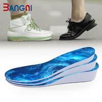 Inserts de chaussures de levage de talon, semelle intérieure pour hommes
