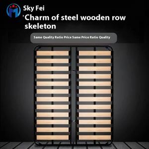 Cama de Cuero Minimalista Moderna Italiana, con Cabecera Acolchada y Almacenamiento Elevado, para Dormitorio Principal, Estilo Ligero de Lujo, Tipo <span class=keywords><strong>Simmons</strong></span> - Product Image 5