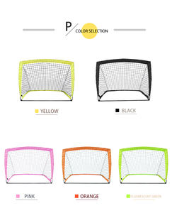 ตาข่ายโพลีเอสเตอร์กันน้ำและกันความชื้น6.12ฟุตประตูฟุตบอลที่ต้องการเป้าหมายฟุตบอลแบบพกพา - Product Image 6