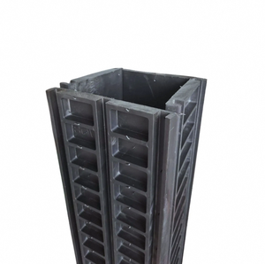 Panneau de coffrage de colonne en plastique PE léger de haute qualité 30x30x300 cm taille réglable réutilisable de haute résistance pour le moulage de colonne - Product Image 4
