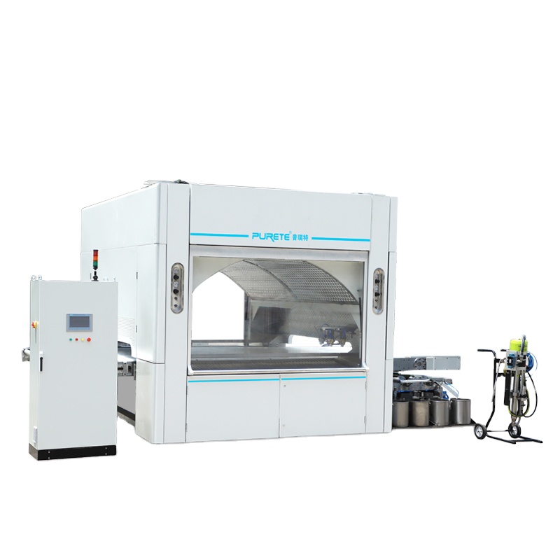 Автоматическая машина для покраски распылением, сертификаты CE, деревянная мебель, кухонная дверь, шкаф, доска МДФ