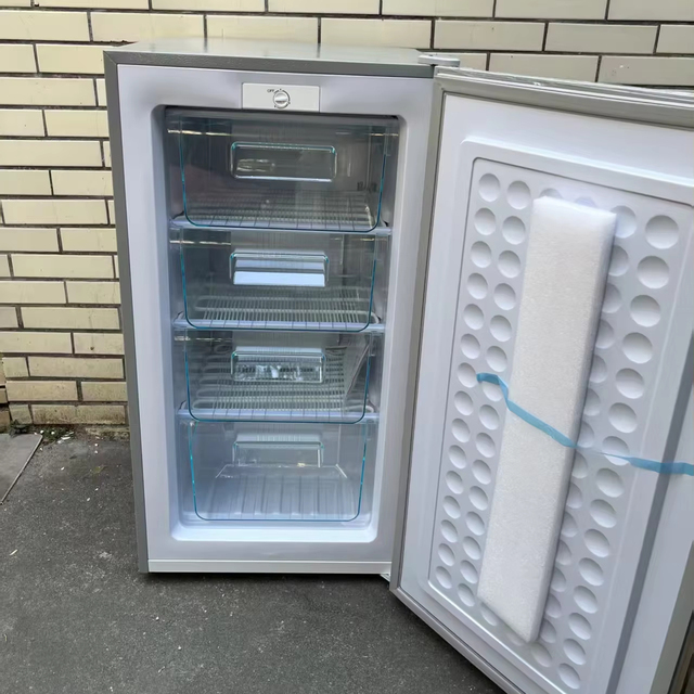 X 118L Household Vertical Freezer with 4 Drawers, Dedicated Freezer Vertical Cabinet
