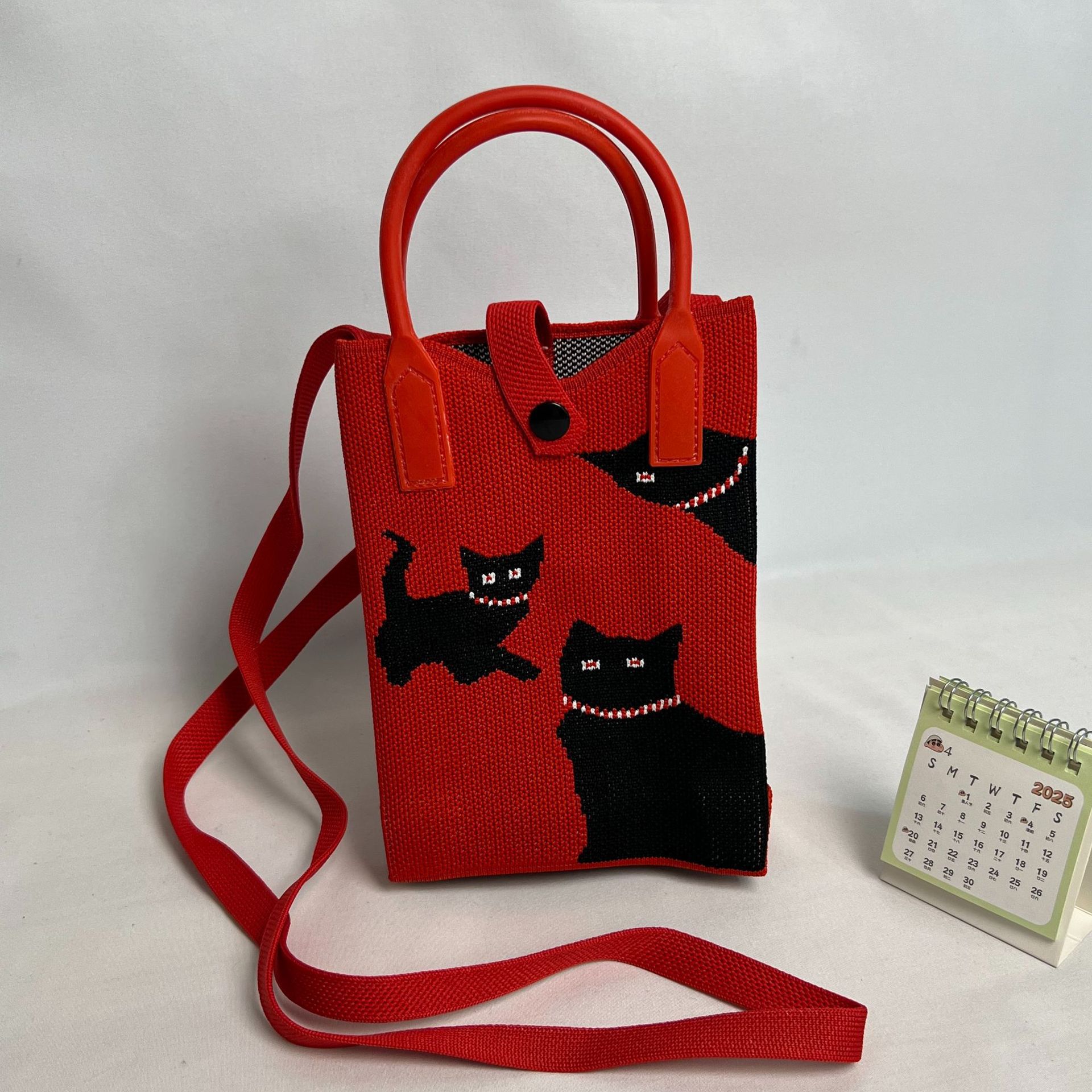 Sac pour téléphone portable Three Cats Red