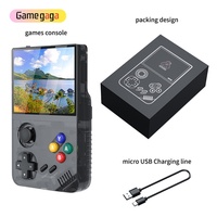 Konsol Game Genggam M19 Konektivitas TV Layar 3.5 Inci 64GB Quad-core 4GB 20000 Game Terpasang Portabel consola de juegos