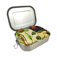 Boîte à lunch bento durable et étanche à 3 compartiments, conservation de la fraîcheur, boîte à lunch isotherme pour enfants et adultes, micro-ondes