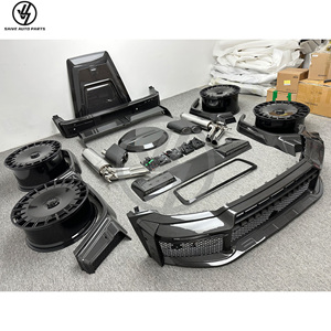 Nuevo Parachoques de Fibra de Carbono Seca Estilo B para Mercedes-Benz Clase G W465 W464 G500 G63 2019-2025, Tejido Brillante, Precisión 1:1 - Product Image 3