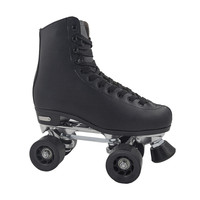 2022 le plus chaud Personnalisé Professionnel Quad Skate Chaussures En Cuir Vamp PU Roues ABEC-7 Roulements À Rouleaux Chaussures De Patinage