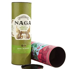 Custom Printing Design Cylindrical <b>Cardboard</b> Roll Paper <b>Tube</b> Sales <b>Tube</b> for Wine Packaging Container - Product Image 6