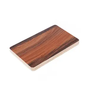 1220*2440 contreplaqué stratifié par mélamine en bois de couleur de grain de 18 millimètres pour des meubles