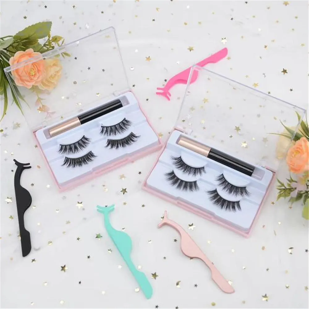 Korea Blink Wholesale Luxury Single Black Diamond Babe Lovely Three Pair Box False Lash Products Secret m20 packaging