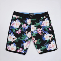 Shorts de bain noirs à sublimation en promotion – Vente en gros de shorts de surf et de maillots de bain design