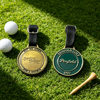 Tag Tas Golf Cetak Sablon Klasik dengan Foto Terukir, Unisex