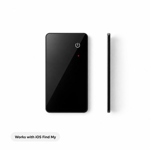 เครื่องติดตามกระเป๋าสตางค์ GPS ที่รองรับ Find My Device ได้รับการรับรอง MFi พร้อมรีโมทคอนโทรลสำหรับอุปกรณ์ IOS - ระบบติดตามตำแหน่งแบบเรียลไทม์ - Product Image 1