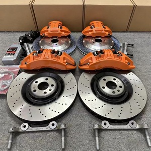 New Big Kit 6 Piston Calipers with Custom Steel Disc Rotor for 718 Cayman ZEEKR 001 1 Year Warranty - Product Image 1