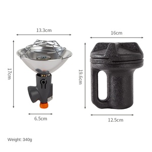 Chauffage au <span class=keywords><strong>gaz</strong></span> portable d'extérieur pour le <span class=keywords><strong>camping</strong></span> et la pêche, <span class=keywords><strong>mini</strong></span>-<span class=keywords><strong>four</strong></span> 10x10x10cm, unisexe - Product Image 4