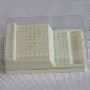 Dental Needle Holder 72 Hole Solid Hollow Core Soaking <b>Box</b> For Root Canal <b>Files</b> Gutta Percha Disinfect Commercial Use - Product Image 4
