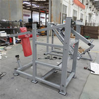 Machine à Squat Commerciale de Qualité Supérieure MND Série Premium en Acier de 3 mm pour la Musculation du Bas du Corps en Salle de Sport
