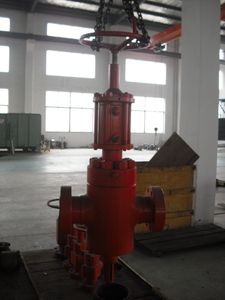 Vanne à opercule manuelle à double joint métallique pleine passée, conçue et fabriquée par Jiangsu Wellhead FL FLS FL FLS SLAB GATE VA - Product Image 6