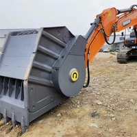 Broyeur de déchets pour excavatrice Motek MTC330 30-36 tonnes, seuil d'énergie intelligent réglable, ouverture de mâchoire 1220x510mm, réglage automatique